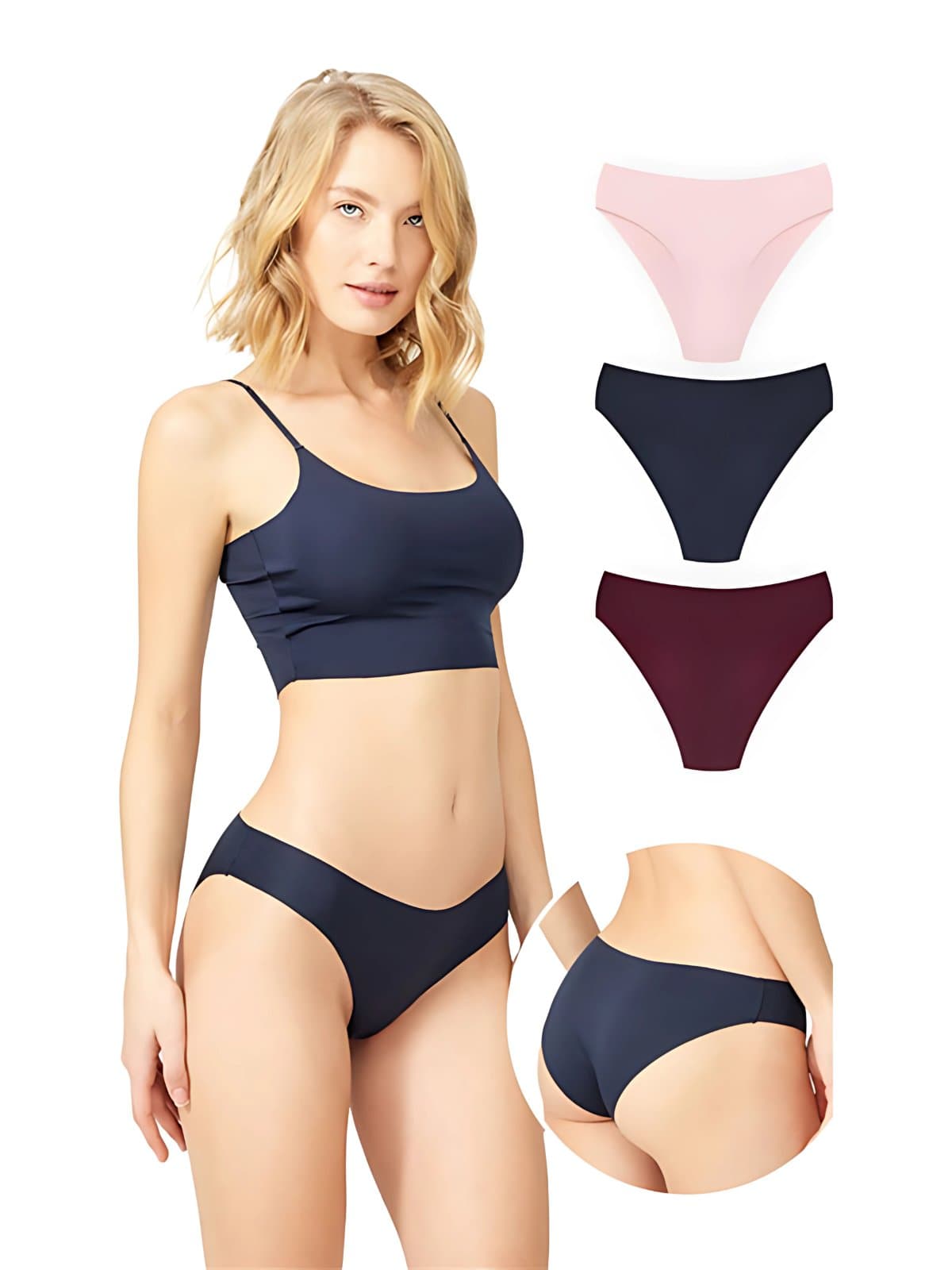 Renkli Günlük Premium Külot 3'LÜ SET